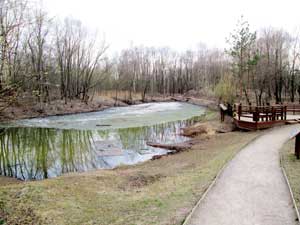 Водоем Копань. Серебряный бор